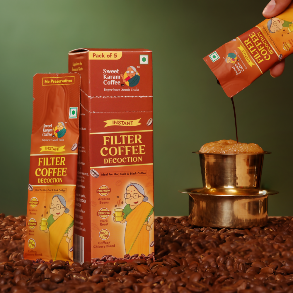 Sweet Karam Coffee Filter Coffee Decoction