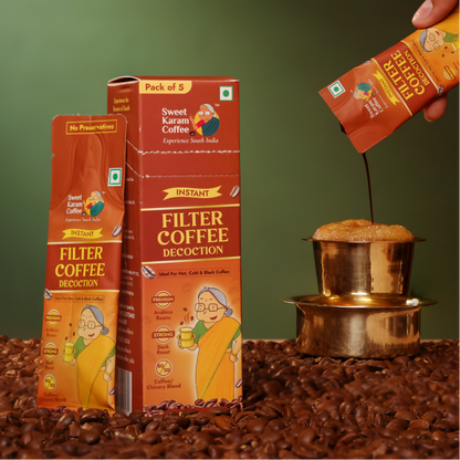 Sweet Karam Coffee Filter Coffee Decoction