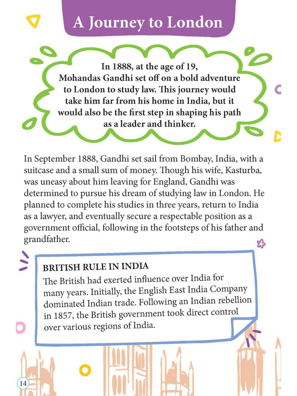 Dreamland Publications Mahatma Gandhi Icons of Inspiration Illustrated Biography For Kids