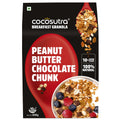 Cocosutra Peanut Butter Chocolate Chunk Breakfast Granola - 300 gms