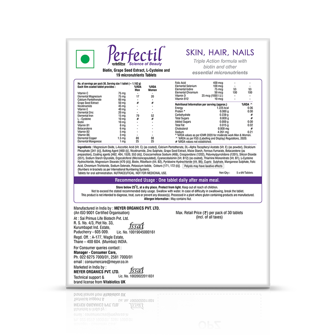 Vitabiotics Perfectil - 30 tabs