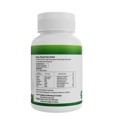 Nveda Period Pain Relief - 60 capsules