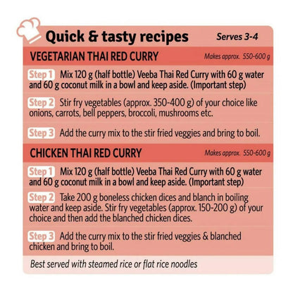 Veeba Chef Thai Red Curry