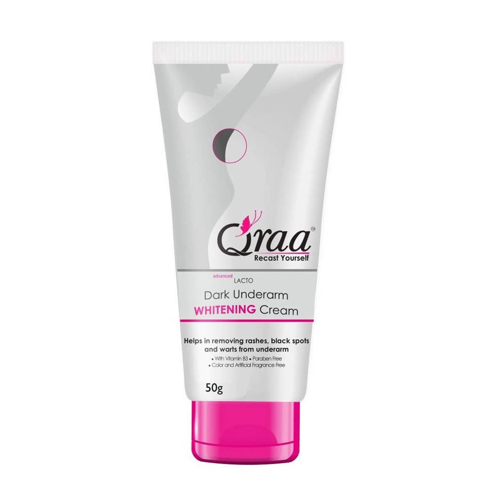 Qraa Advanced Lacto Dark Underarm Whitening Cream - 50 gms
