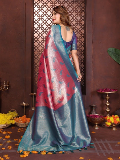 Anaita Banarasi Tissue Silk Saree