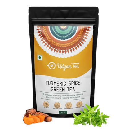Udyan Tea Turmeric Spice Green Tea