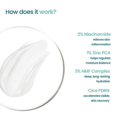Wishcare 2:1:3 NMF Water Gel Moisturizer for Oily & Sensitive Skin, Oil-Free