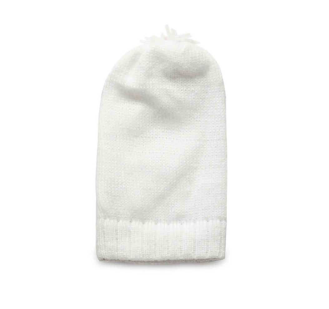 Chutput Kids Cute White Coloured Solid Pullover Sweater