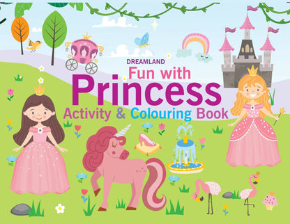 Dreamland Fun with Princess Activity & Colouring : Children Interactive & Activity Book