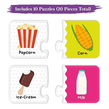 Webby Made of 2 Piece Learning Pack Jigsaw Puzzle for Kids