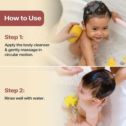 Herby Angel Ultra Gentle Body Cleanser for Babies and Kids