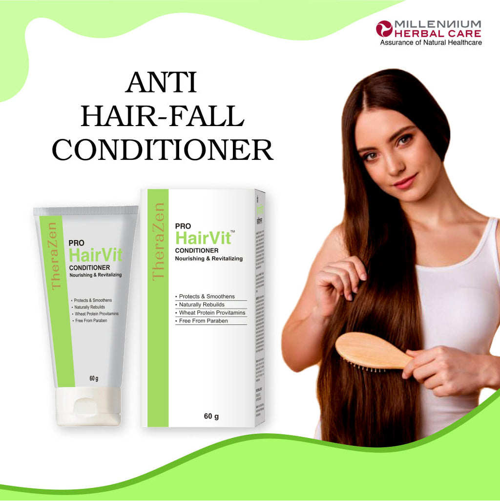 Millennium Herbal Pro Hairvit Hair Conditioner - 60 gms X 2 Tubes