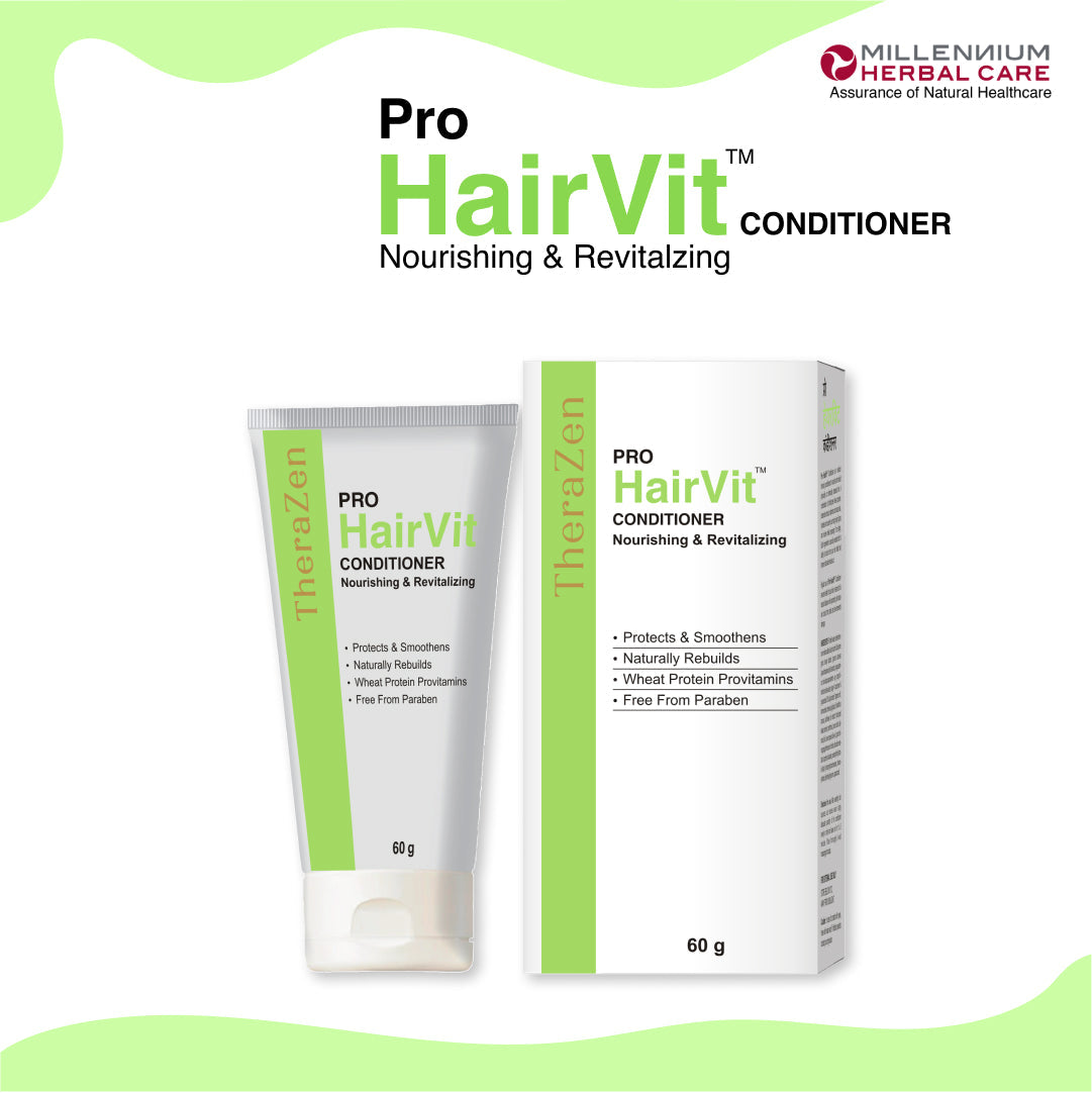 Millennium Herbal Pro Hairvit Hair Conditioner - 60 gms X 2 Tubes