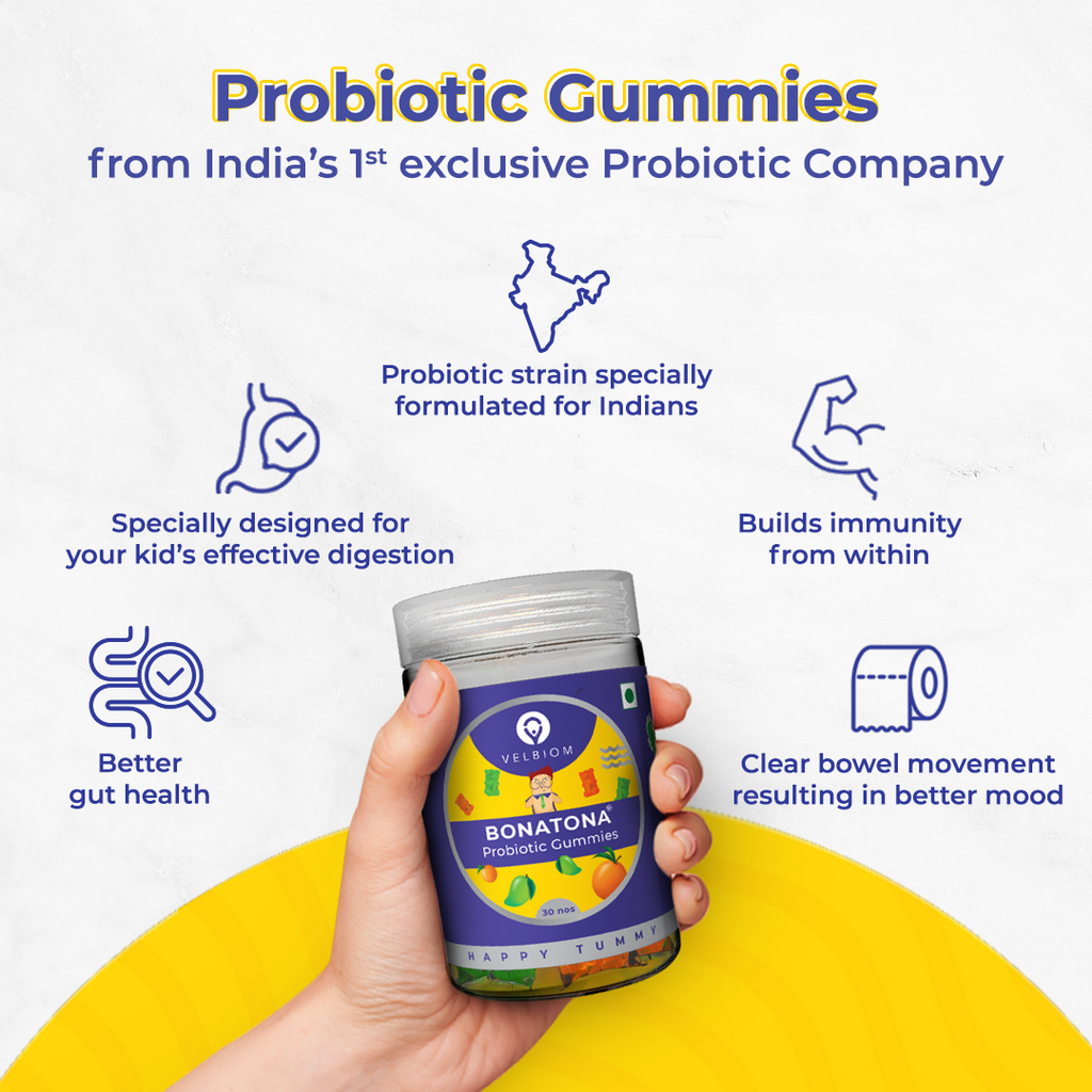 Velbiom Bonatona Probiotic gummies - 10 gummies
