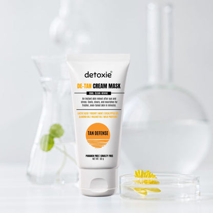 Detoxie Detan Cream Mask with Mint & Yogurt