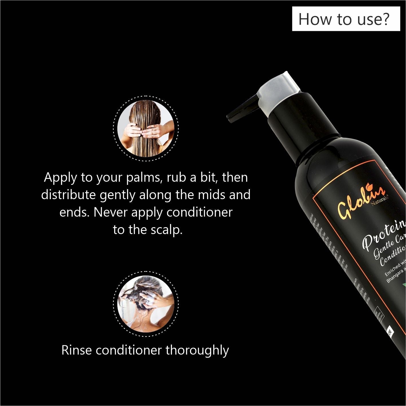 Globus Naturals Protein Gentle Care Hair Growth Conditioner - 250 ml
