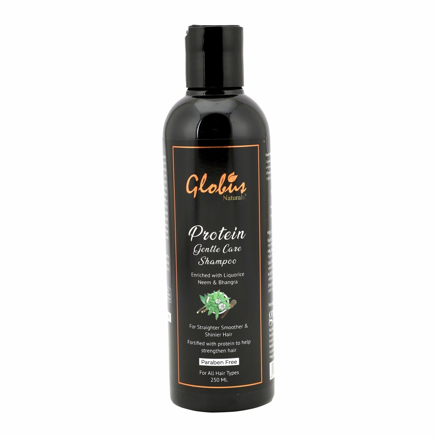 Globus Naturals Protein Gentle Care Hair Growth Shampoo - 250 ml