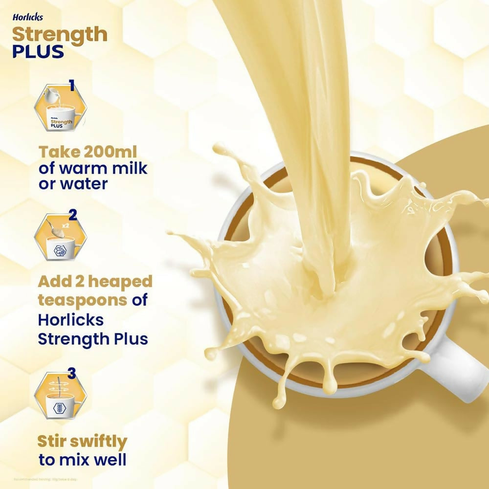 Horlicks Strength Plus - Vanilla Flavor