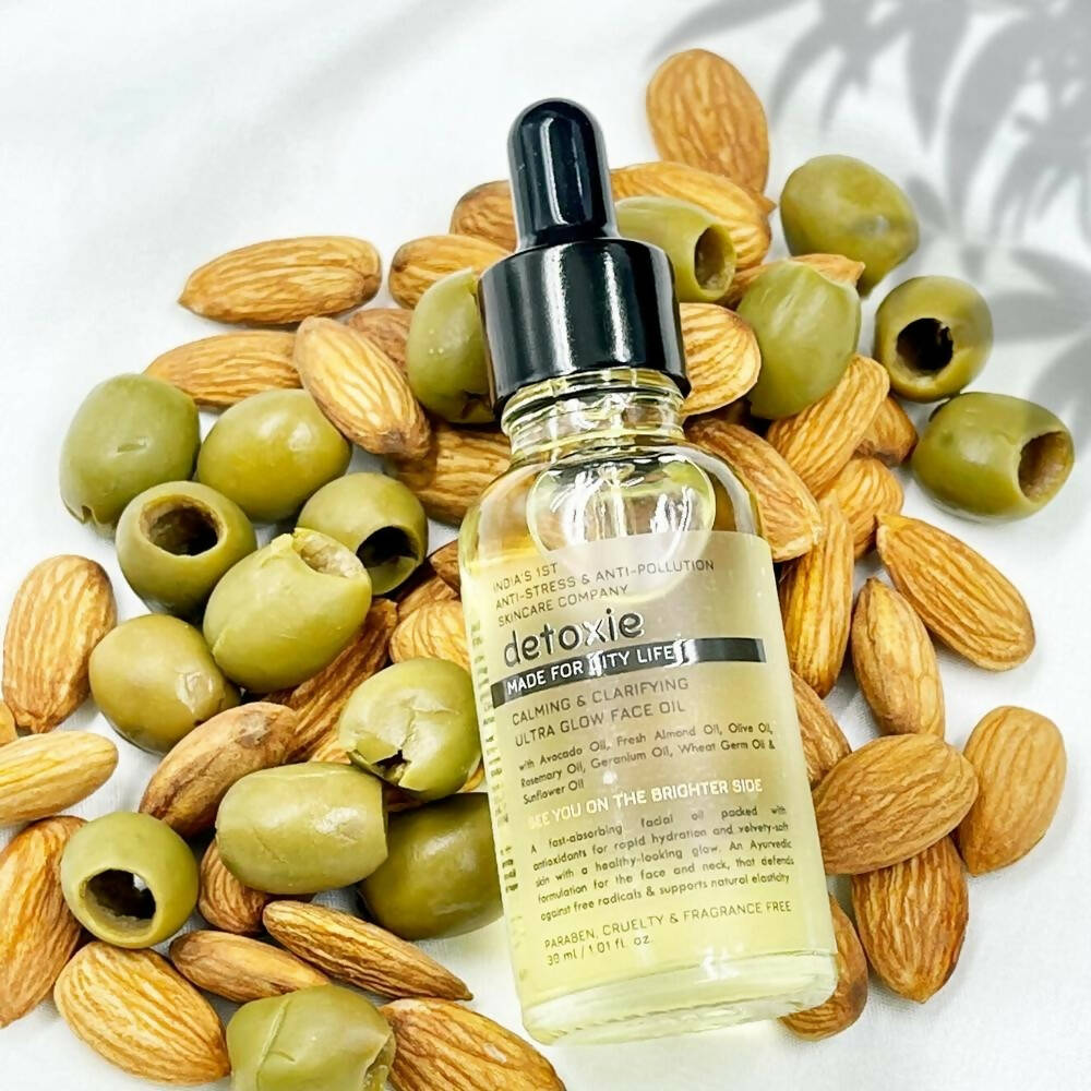Detoxie Calming & Clarifying Ultra Glow Face Oil - 30 ml