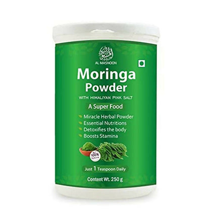 Al Masnoon Moringa Powder With Himalayan Pink Salt