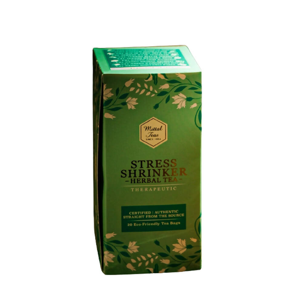 Mittal Teas Stress Shrinker Herbal Tea - Eco-Friendly Bags