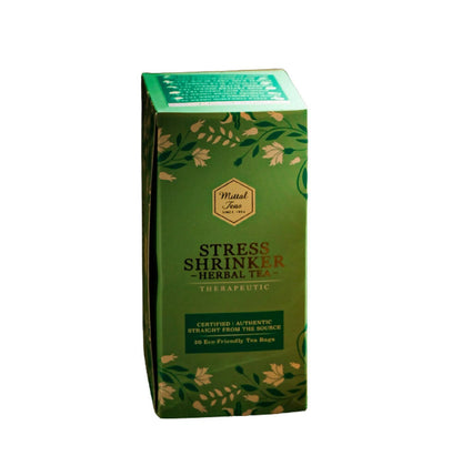 Mittal Teas Stress Shrinker Herbal Tea - Eco-Friendly Bags
