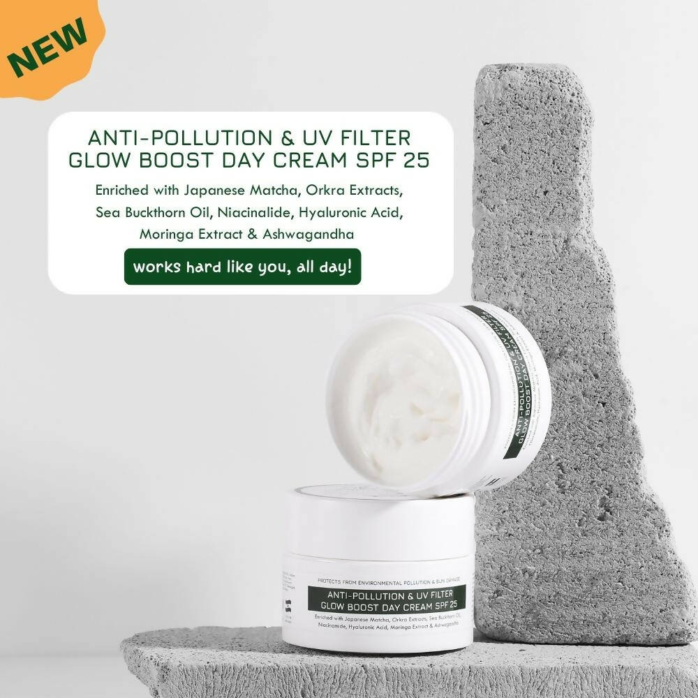 Detoxie Anti-Pollution & UV Filter Glow Boost Day Cream SPF 25 - 50 gms