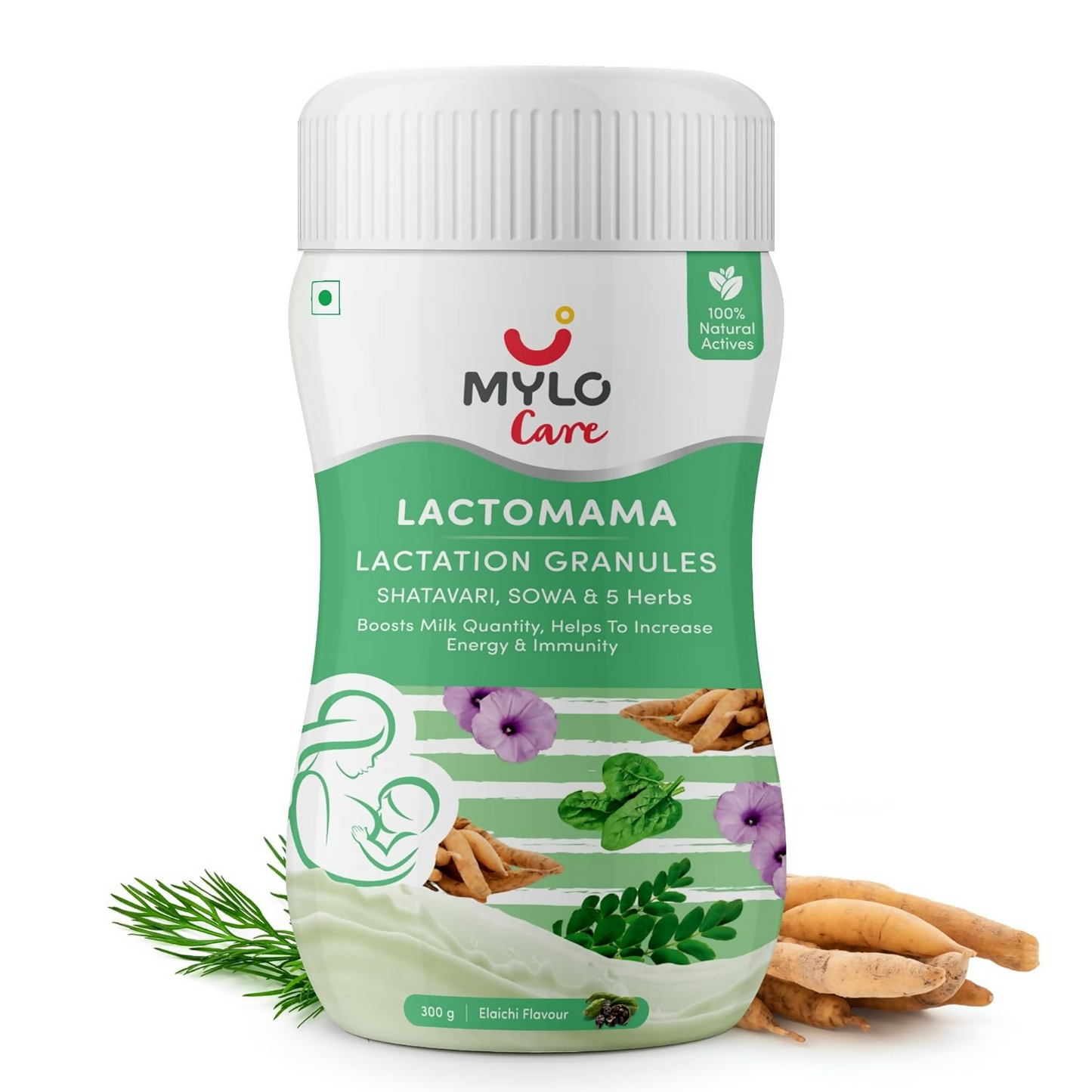 Mylo Care Lactomama Lactation Granules - Elaichi Flavour