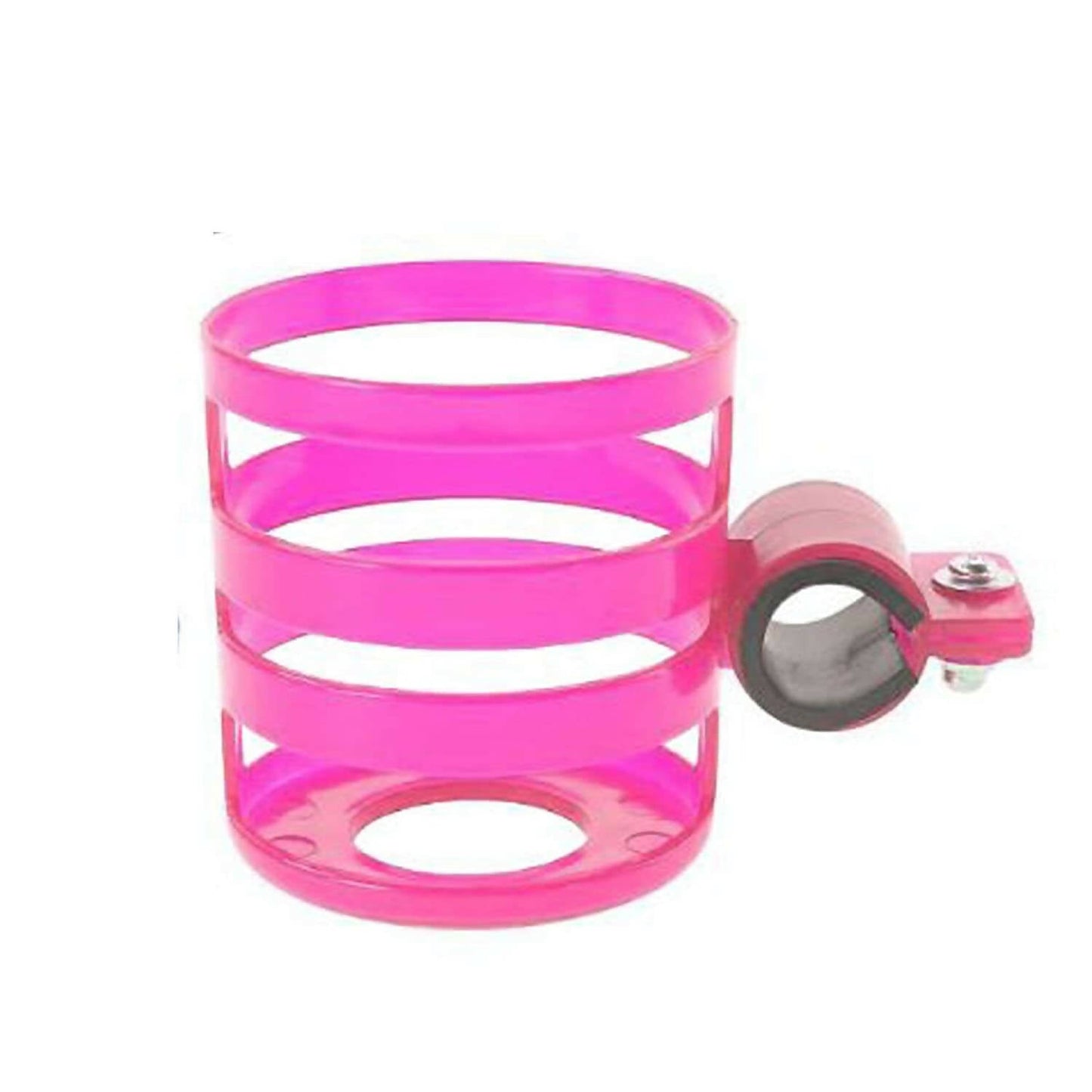 Safe-O-Kid Universal Stroller Cup Holder, Carrying Milk Bottle, Stroller/Pram Accessories For Baby, Pink