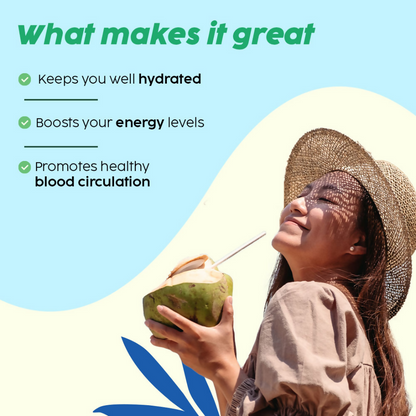 PLIX The Plant Fix Tender Coconut Water Premix Powder