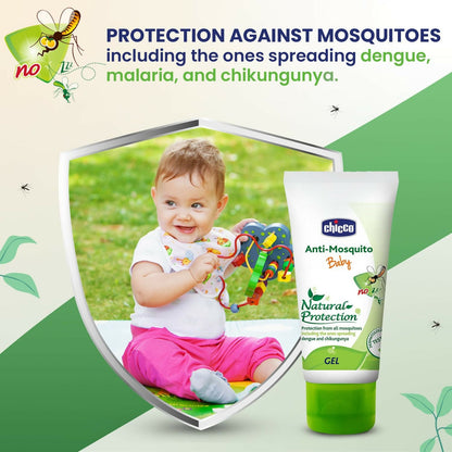 Chicco Anti-Mosquito Gel for Babies, Protection from Mosquitoes