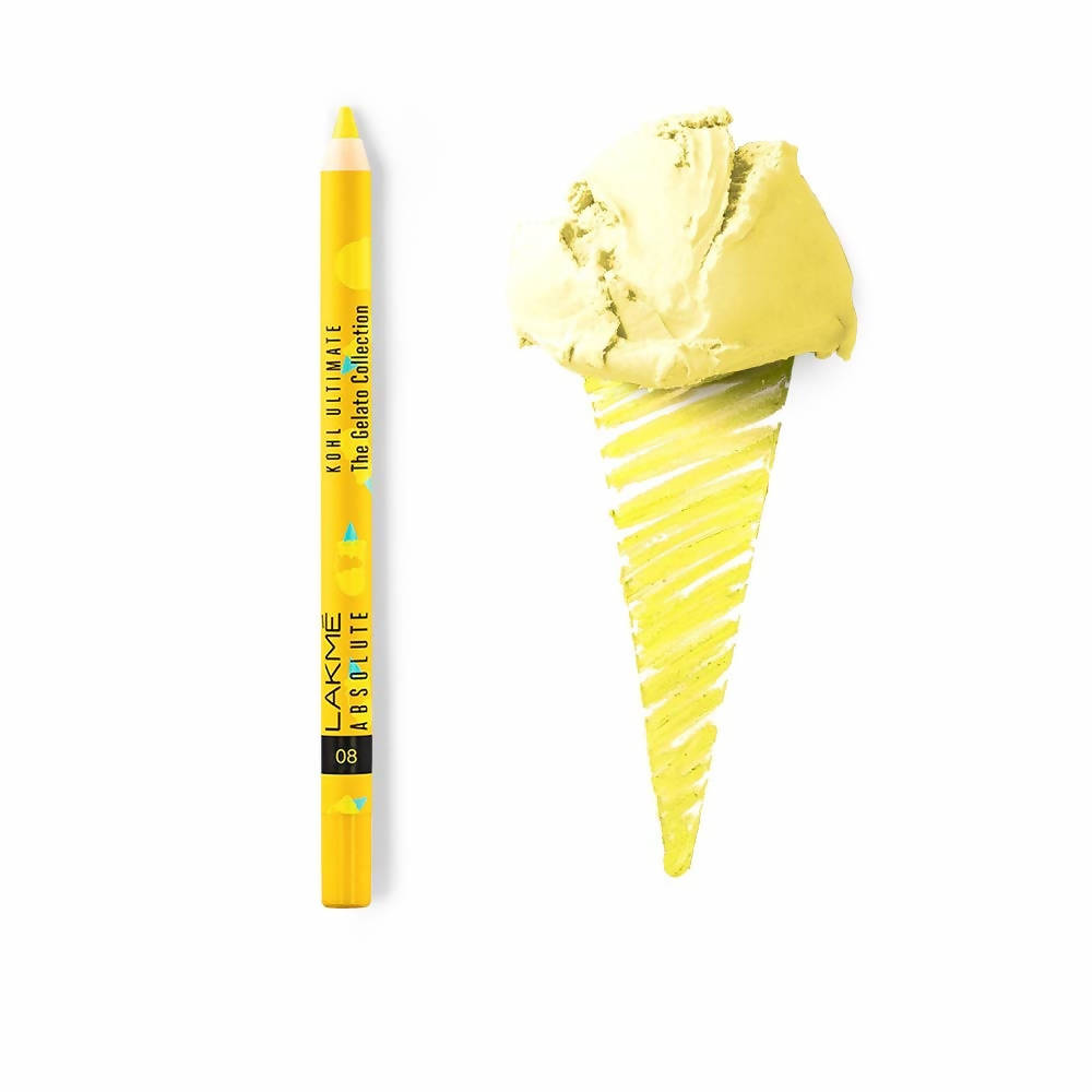Lakme Absolute Kohl Ultimate The Gelato Collection 08 Limoncello - 6 gms
