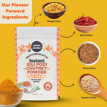 Urban Platter South Indian Style Instant Idli Podi Chutney Powder