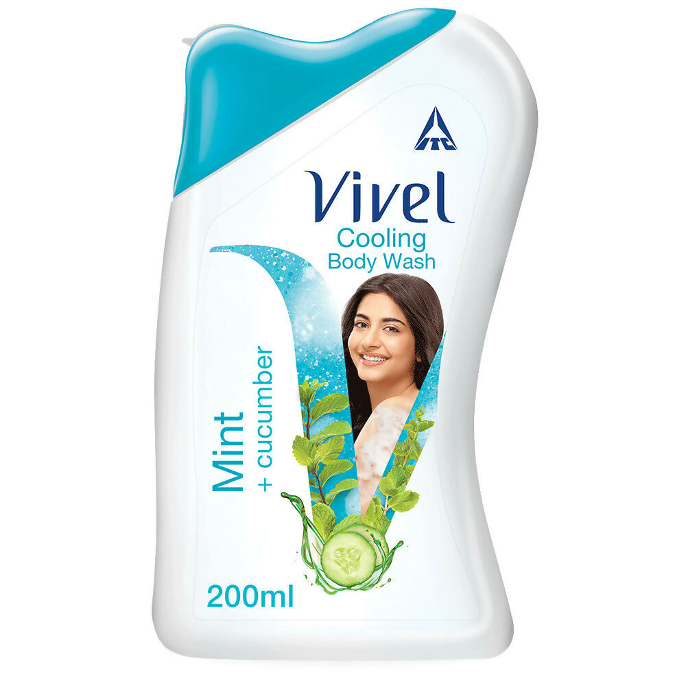 Vivel Mint & Cucumber Cooling Body Wash