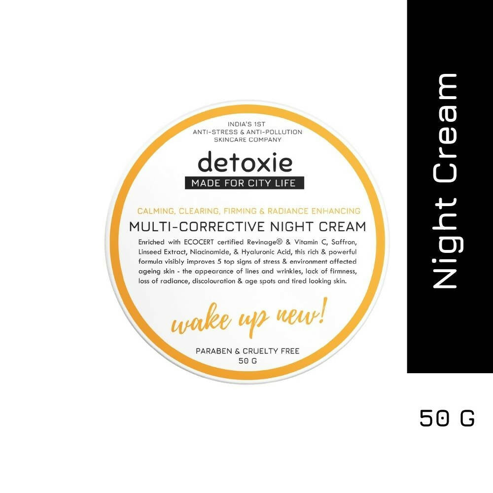 Detoxie Multi-Corrective Night Cream - 50 gms