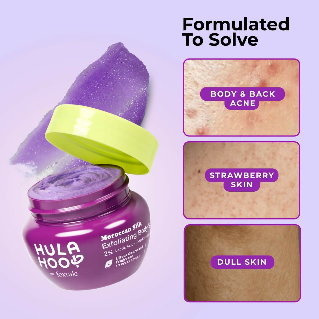 FoxTale Store Hula Hoop Exfoliating Body Scrub