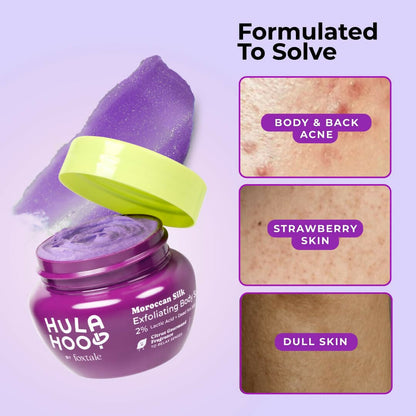 FoxTale Store Hula Hoop Exfoliating Body Scrub