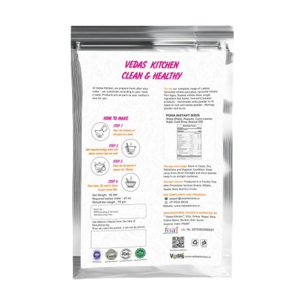 Vedas Kitchen Poha Instant (Kids)