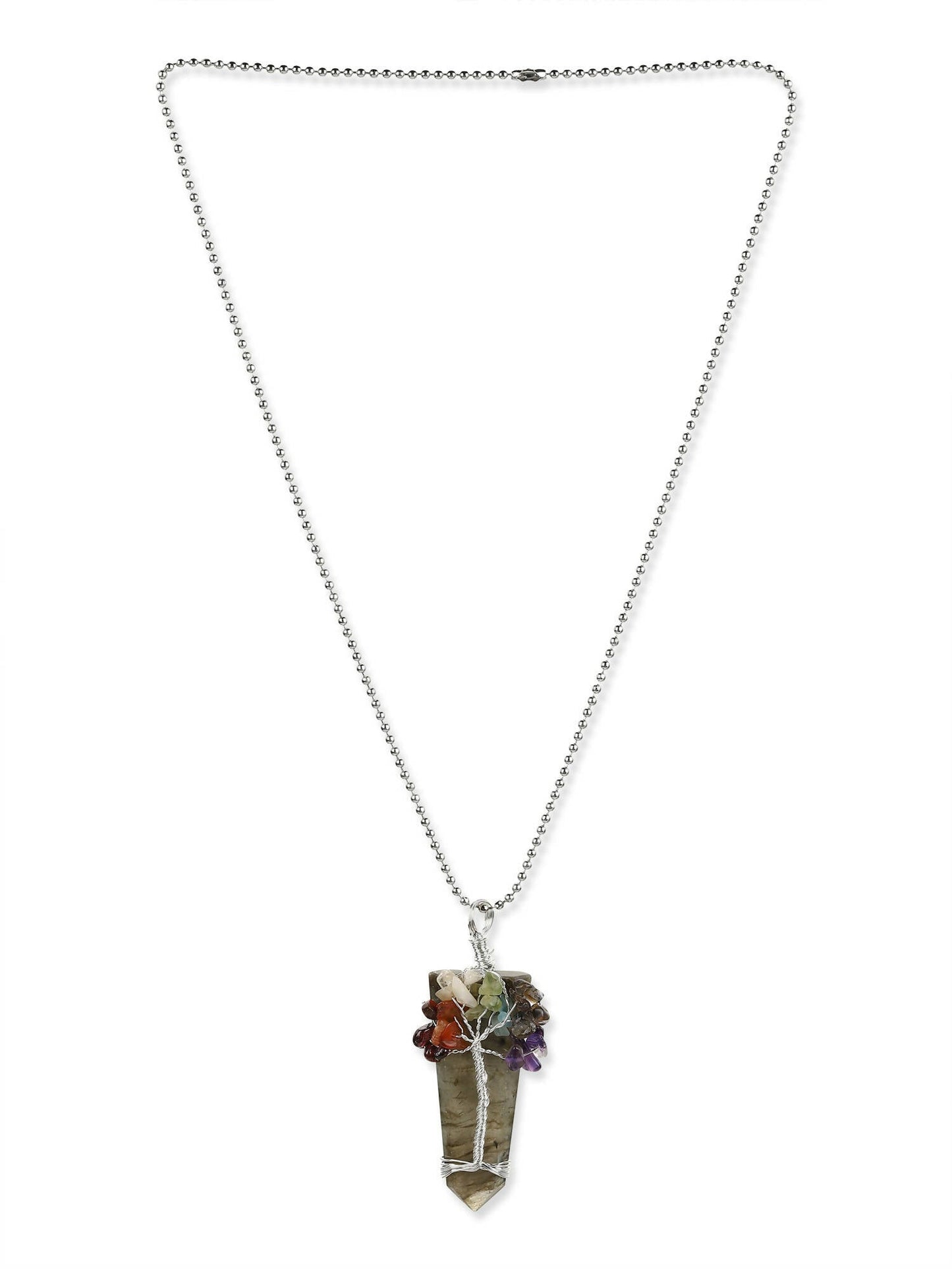 Women's Silver-Plated Chain - Ruby Raang