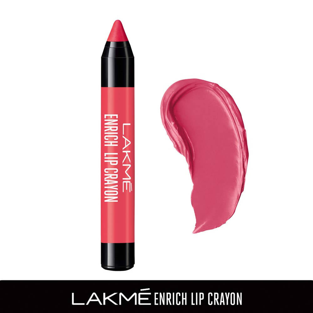 Lakme Enrich Lip Crayon Baby Pink - 2.2 gms