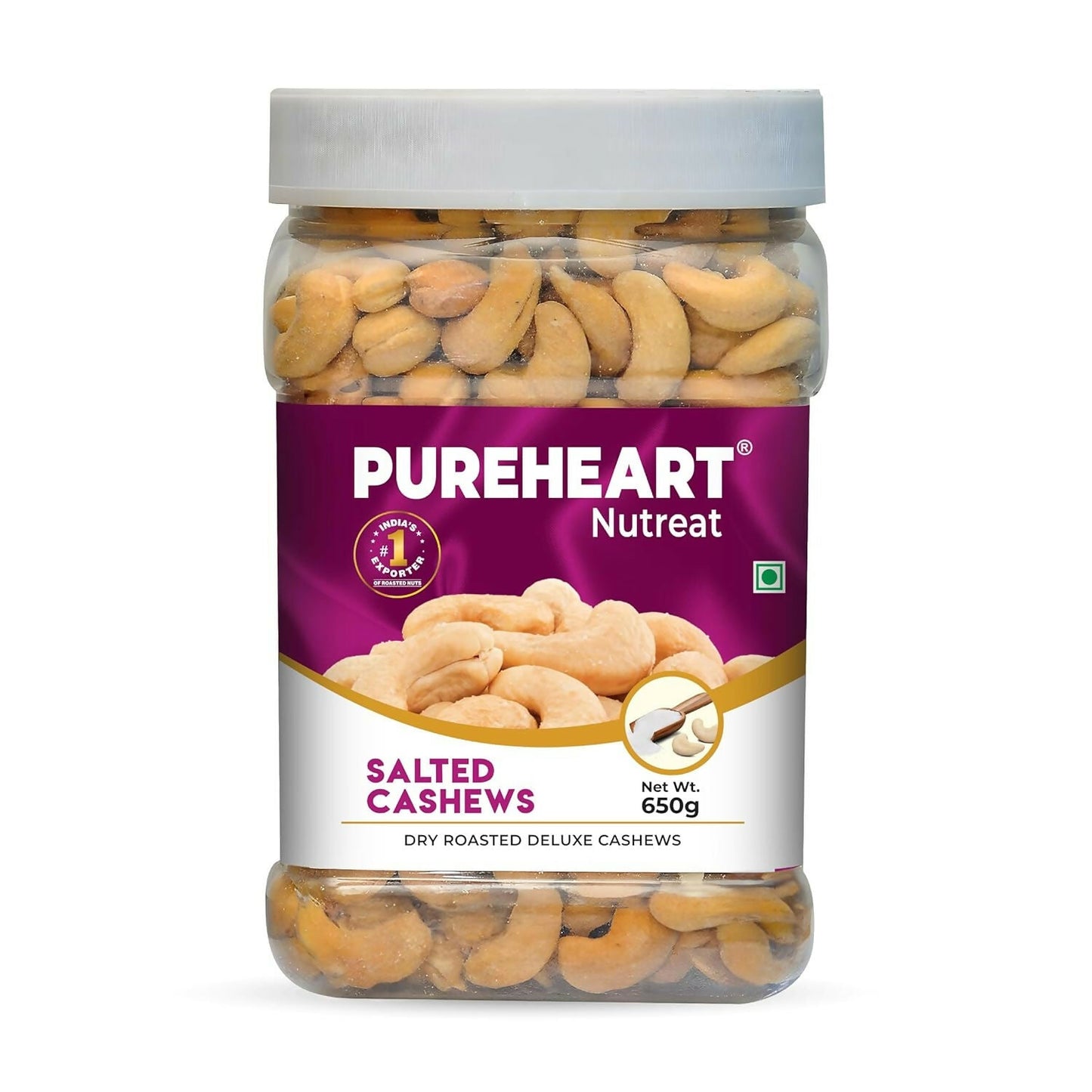 Pureheart Nutreat Roasted Salted Cashews