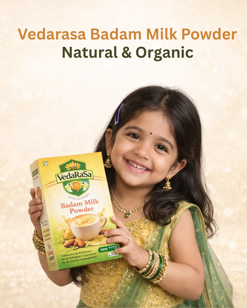 VedaRasa Badam Milk Powder Instant Almond Drink Mix