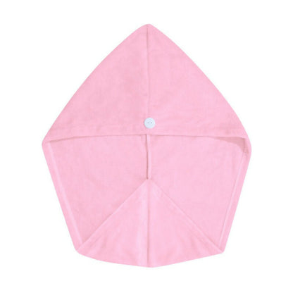 Nykaa Naturals Microfiber Hair Wrap for Frizz Free & Shiny Hair - Pink
