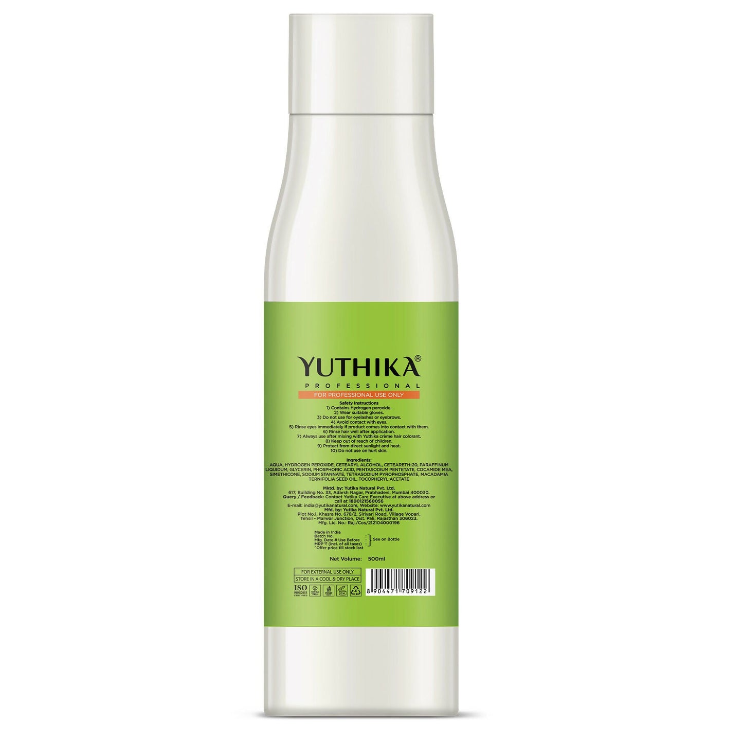 Yuthika Professional Hair Developer 40 Volume (12%)