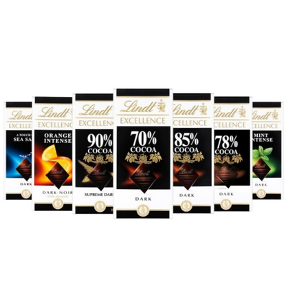Lindt Excellence 70% Cocoa Extra Fine Dark Chocolate