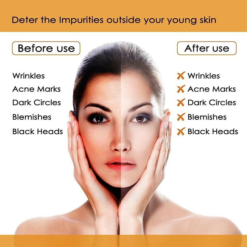 NutriGlow Papaya Fruit Facial Kit - 260 gms