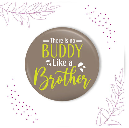 Indianvibez There is no Buddy Like Brother Metal Rakhi with Fridge Magnet - Kids Rakhi