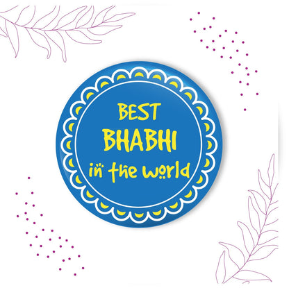 Indianvibez Super Bhaiya Wooden Rakhi, Superman Rakhi for Brother - Kids Rakhi