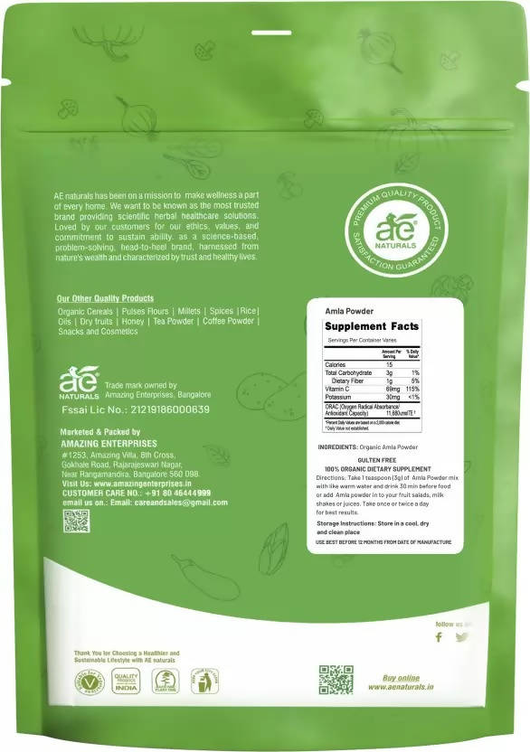 Ae Naturals Amla Powder