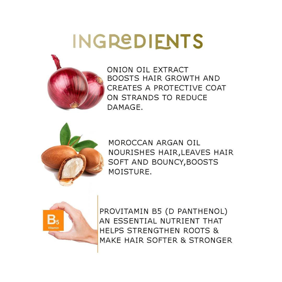 Quat Onion Hair Shampoo - 250 ml
